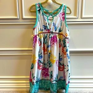 Pink Vanilla kids floral dress - like new condition